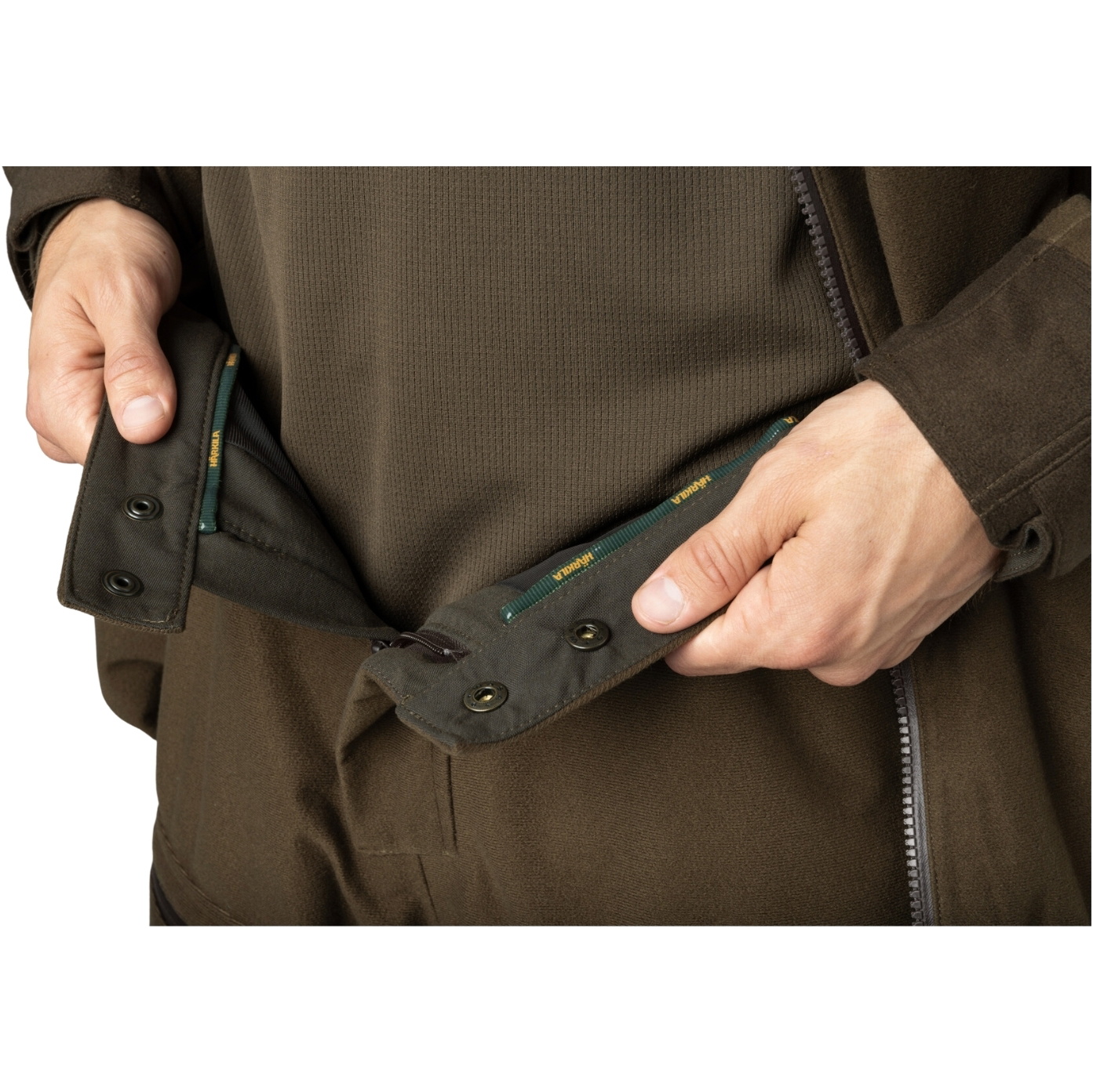 Harkila Herren Wald Hunter GTX Hose 10002 - Hunting Green / Shadow Brown